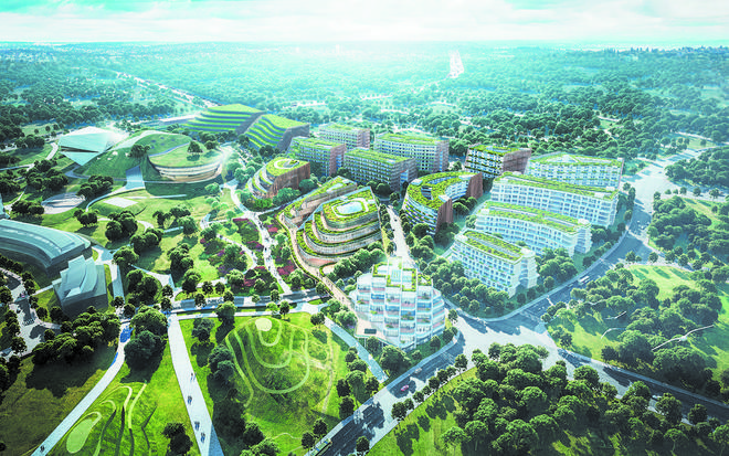 成都未來科技城 一座人城境業(yè)相容共生的城