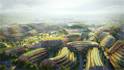 成都未來(lái)科技城環(huán)形社區(qū)及福田TOD核心區(qū)啟動(dòng)全面建設(shè)!